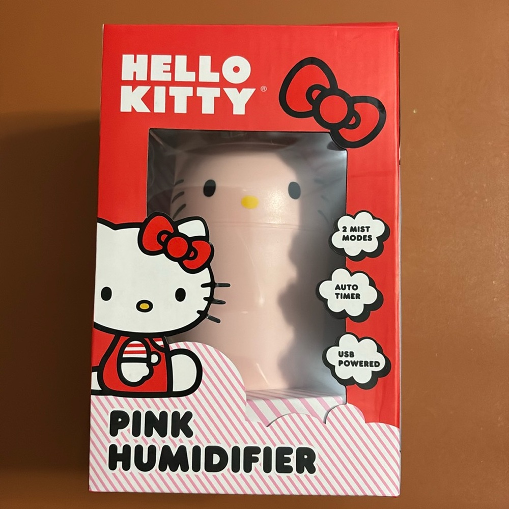 NWT RET.$30 Humidifier Hello Kitty Pink